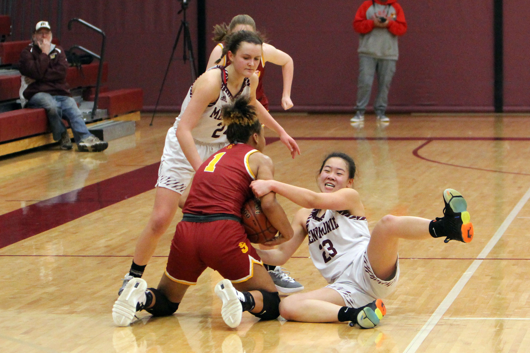 Sparta at Menomonie girls basketball 2-25-20